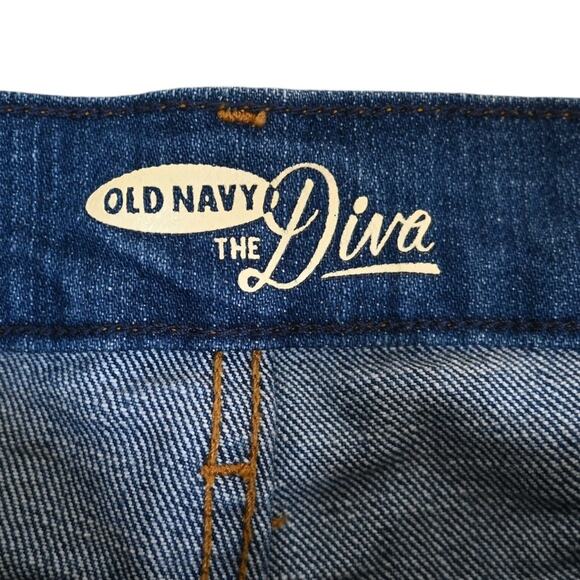 Old Navy Womens 8 The Diva Denim Jean Shorts - Picture 8 of 9